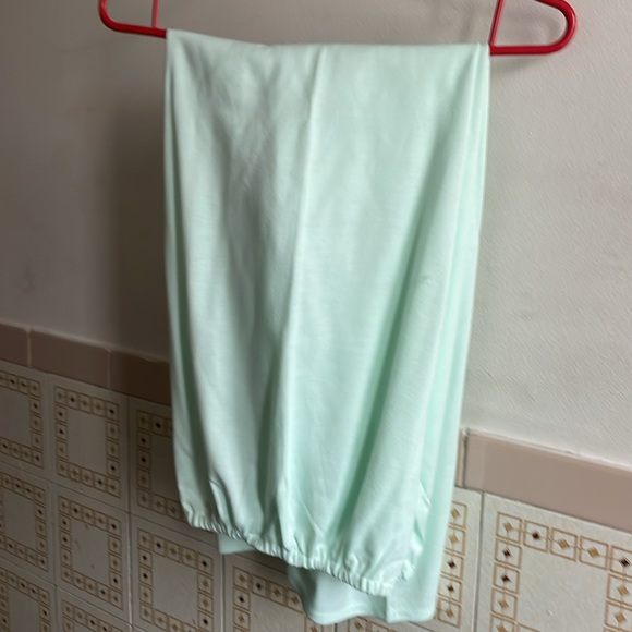 Konga Japan Style cotton flannel pyjamas mint-green size M-L, new without tag. - Picture 15 of 15